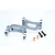 GPM Grey Silver Aluminium Front Steering Hub Carriers (C-Hubs) 2Pcs TT2B019-GS