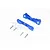 GPM Blue Aluminium Front Lower Suspension Mounts 2Pcs MAK008-B