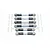 GPM Grey Silver Aluminium Complete Adjustable Turnbuckle Set MAG160-GS-BEBK