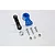 GPM Blue Spring Steel 25T Servo Horn w/ Built-In Servo Saver & Tie Rod ARR16025-B