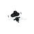 GPM Black Aluminium Spare Tyre Support Mount & Tyre Lock 2Pcs ZSP060-BK