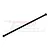 A black aluminium centre drive shaft for an RC car, shown diagonally against a white background with a faint GPM Racing logo watermark.