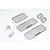 GPM Black Aluminium Rear Window Cage Set TRX4ZSP12-BK