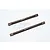 GPM Black Spring Steel Rear Axle Shaft 2Pcs TRX45968/SH-BK