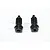 Two black hardened steel rear axle joints for RC cars, shown side by side against a white background with a faint GPM Racing logo.