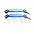 GPM Blue Steel & Aluminium Universal CVD Drive Shafts 2Pcs MAB108FRS-B