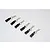 GPM Black Body Pins For 1-10 TO 1-8 Models w/ Easy Pull Tabs 6Pcs BCM004M-BK