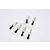 GPM Black Body Pins For 1-36 TO 1-16 Models w/ Easy Pull Tabs 6Pcs BCM003XS-BK