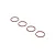 ARRMA 8x1.5mm Rubber O-Rings 4Pcs ARA716036