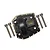 GPM Black Brass Front or Rear Gearbox Cover w/ Gold Inlay SCX6012AXA-BK