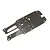 A Kyosho 1/10 Optima carbon fiber radio plate featuring a woven texture and multiple pre-drilled mounting holes.