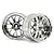 HPI 2.1" (6mm Off-Set) LP32 LM-R Chrome Rims 2Pcs 33460