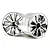HPI 2.1" (9mm Off-Set) LP35 ATG RS8 Chrome Rims 2Pcs 33464