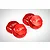 Rovan Orange Aluminium 18mm (24mm Hex) Flanged Serrated Wheel Nuts 4Pcs 970141