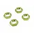 Rovan Green Aluminium 18mm (24mm Hex) Serrated Wheel Nuts 4Pcs 952793