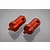 Rovan Orange Aluminium Front Radio Box Mounting Posts 2Pcs 95237O