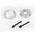 Rovan Silver Aluminium Air Filter Mount 95189