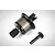 Rovan gun metal aluminium complete differential assembly with a separate pinion gear on a white background.
