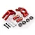 Rovan V2 Orange Aluminium Rear Hub Carriers Set 854591