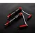Rovan Orange Aluminium 10mm Heavy Duty Rear Shocks w/ Reservoir 2Pcs 853381