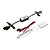 Rovan RC light controller kit including a control module, a silver LED light bar, wiring, and mounting hardware on a white background.