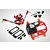 Rovan Red Aluminium Symmetrical Steering Conversion Kit 852731