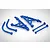 Rovan Blue Rear Shock Tower Set 851036