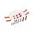 Rovan Red Sway Bar Set 850692