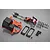 Rovan Orange Aluminium Symmetrical Steering Conversion Kit w/ Plastic Rod Ends 852801O