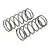 HPI Vorza Big Bore (Grey 60mm/74gF/mm) Shock Springs 2Pcs 67446