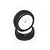 HB 3.3" Block Tyres on White Dish Rims - Glued Wheels 2Pcs 67612