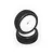 HB 3.3" Block Tyres on White Dish Rims - Glued Wheels 2Pcs 67613