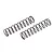 Element RC Shock Springs (Blue 63mm/2.09 lb/in) 2Pcs 42090