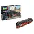 Revell 1/87 scale plastic model kit of a BR 02 express train locomotive and tender, showing the box packaging and the assembled model on tracks.