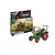 Revell 1/24 scale Fendt F20 Dieselross tractor model kit box and the fully assembled green and red tractor model.