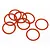 HPI 15x1.5mm Orange O-Rings 8Pcs 75071