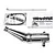 Traxxas 1/10 Tuned Exhaust Pipe & Resonator Set 5487