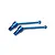 LaTrax Blue Aluminium Front & Rear Driveshaft Assembly 7650R