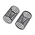 Axial 23x40mm (Purple 1.6lbs/in) Springs 2Pcs AX31282