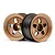 HPI 1.9" Fifteen52 Tarmac R43 Bronze Rims 2Pcs w/ 10mm Offset 116535