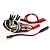 Yeah Racing 1/10 Ultra Bright Front & Rear LED Light Kit LK-0001WT