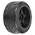 A single Pro-Line 2.9 inch Toyo Proxes R888R belted RC car tyre mounted on a black five-spoke wheel against a white background.