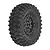 Pro-Line 1.0" Hyrax Crawler Tyres on Black Impulse Rims - Beadlocked Wheel Set 4Pcs 10194-10