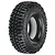 A single Pro-Line 1.9 inch Interco TrXus M/T G8 rock crawler tyre showing the aggressive tread pattern and sidewall branding.