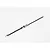 A miniature metal ratchet tie-down strap with black webbing and silver metal hooks, designed for RC scale models.
