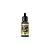 A 17ml bottle of Vallejo Model Air Black Green RLM70 acrylic airbrush paint with a black dropper cap against a white background.