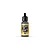 A 17ml bottle of Vallejo Model Air Dark Earth acrylic paint with a black dropper cap, centered against a plain white background.