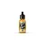 A 17ml bottle of Vallejo Model Air Yellow Ochre acrylic airbrush paint, featuring a black dropper cap and a yellow label with Model Air branding.
