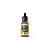 A 17ml bottle of Vallejo Model Air Cam Pale Brown acrylic airbrush paint, featuring a black dropper cap and a label with the product name and code 71.035.