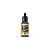 A 17ml bottle of Vallejo Model Air Panzer Dark Gray acrylic airbrush paint, featuring a black dropper cap and a gold and black label.